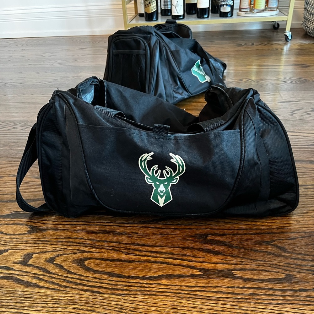 Milwaukee Bucks Duffle Bag - Like New
